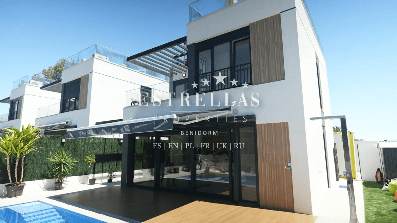Villa exclusiva con piscina privada y cocina exterior en La Nucía, entre Altea y Benidorm